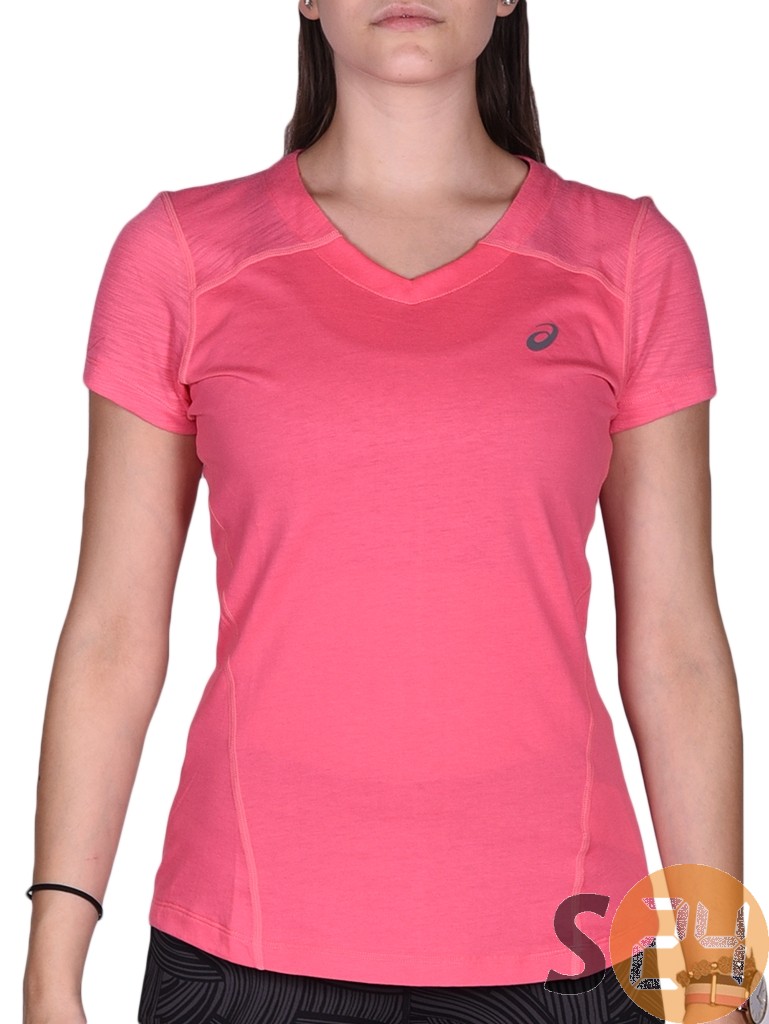 Asics fuzex v-neck ss top Running t shirt 129975-0656