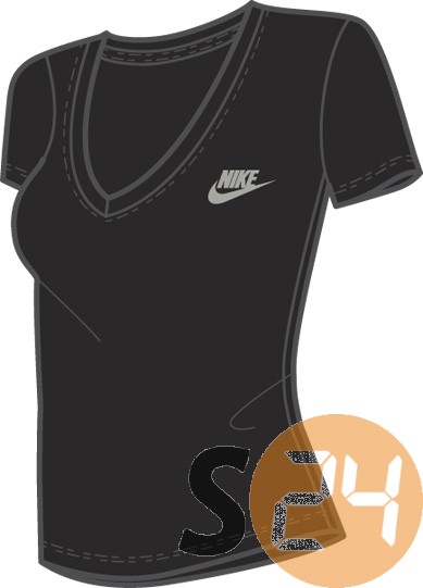 Nike Póló V slim graphic tee (női) 359169-010