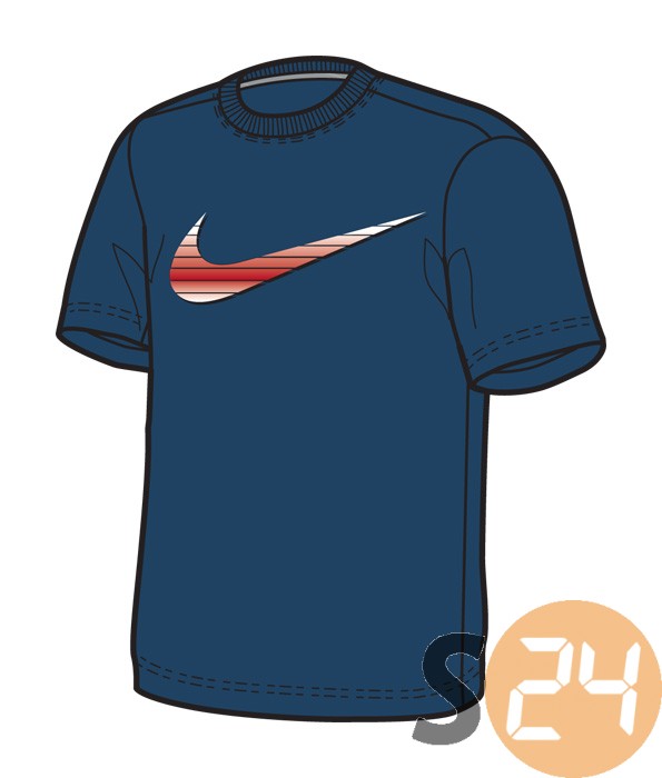 Nike Póló Miami swoosh ss tee 459827-427