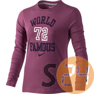 Nike Hosszú ujjú World famous ls tee yth 481740-605