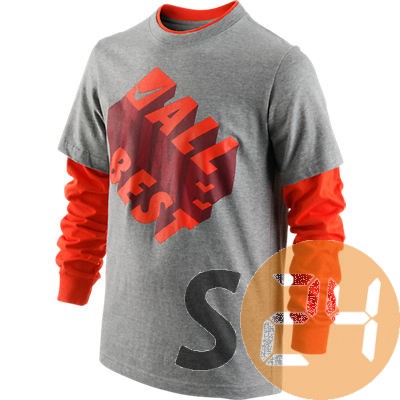 Nike Hosszú ujjú All time best 2 in 1 tee yth 481762-063