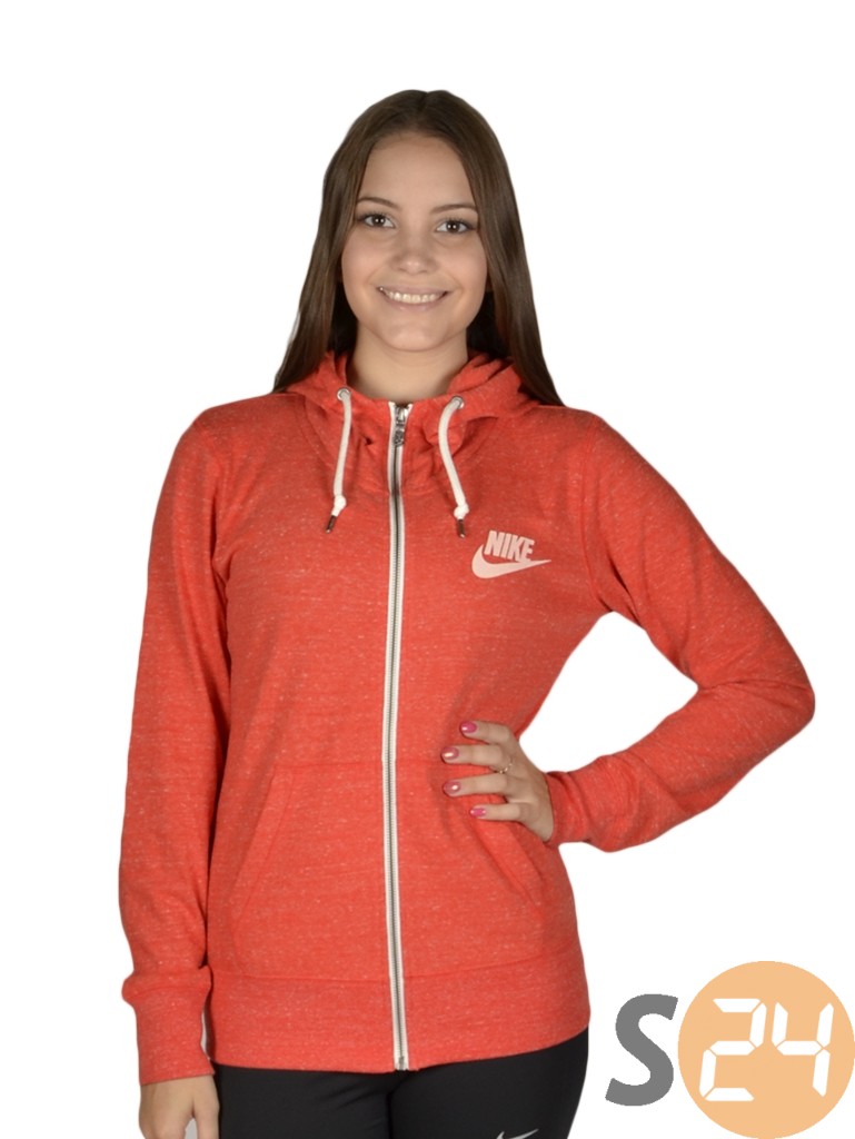 Nike nike gym vintage fz hoody Végigzippes pulóver 545665-0696