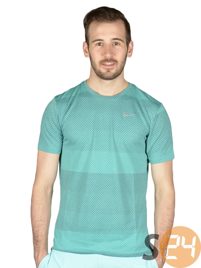 Nike nike df cool tailwind stripe s Running t shirt 646795-0405