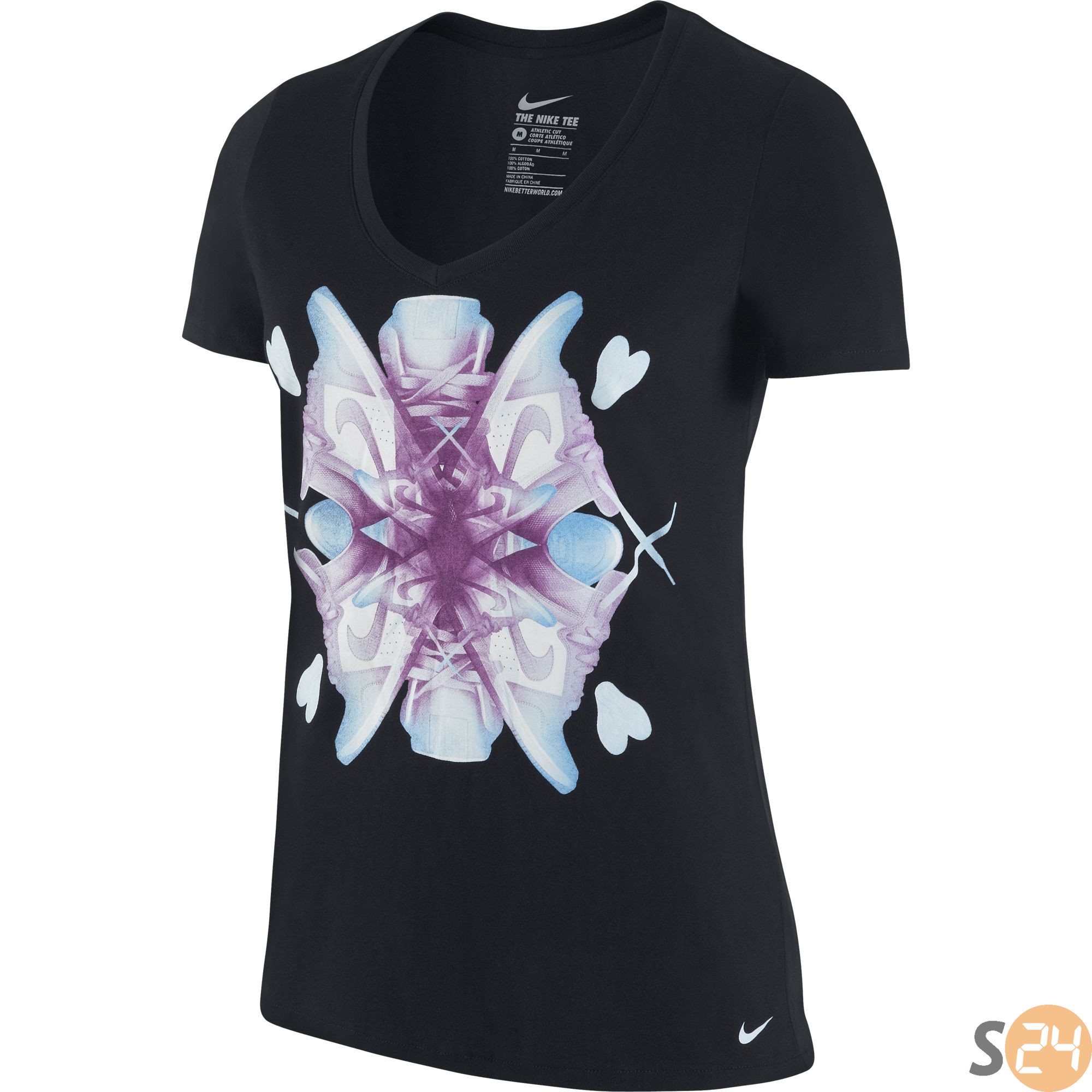 Nike Póló Nike tee-crew force heart 666601-010