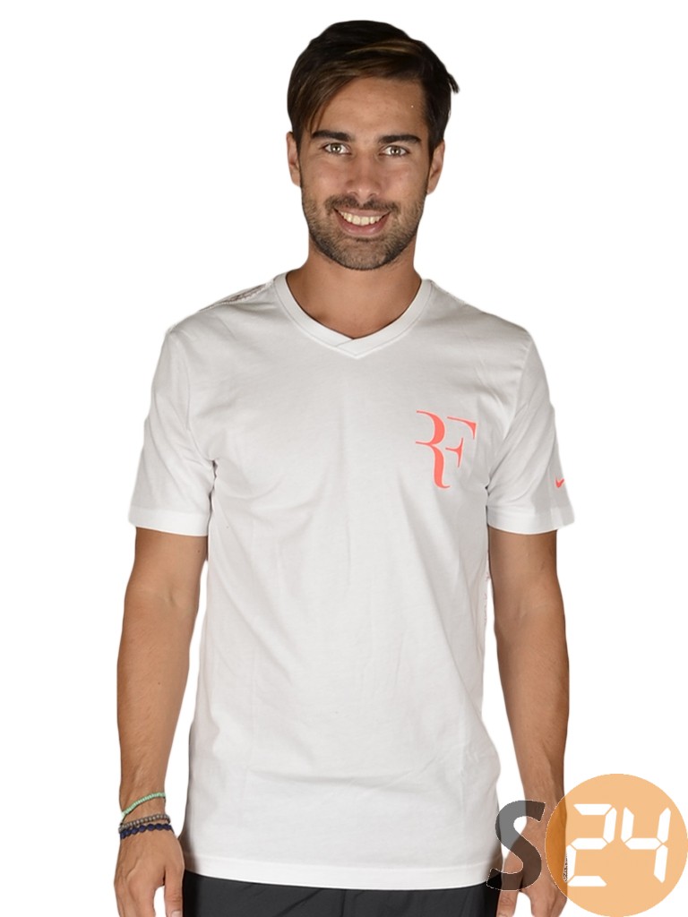 Nike roger ss v-neck tee Rövid ujjú t shirt 688576-0100