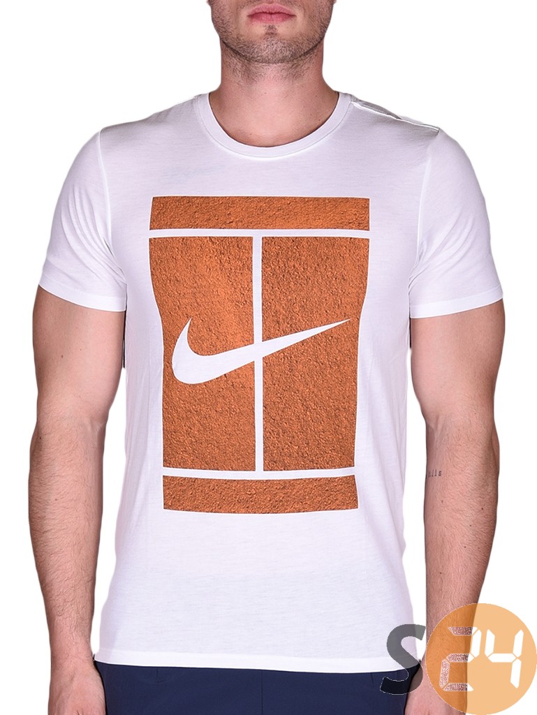 Nike nike court logo tee Rövid ujjú t shirt 777869-0101