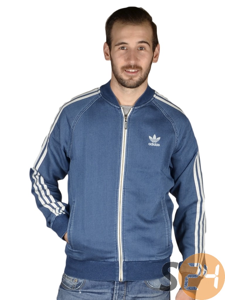 Adidas ORIGINALS ft denim sst Végigzippes pulóver AB8060