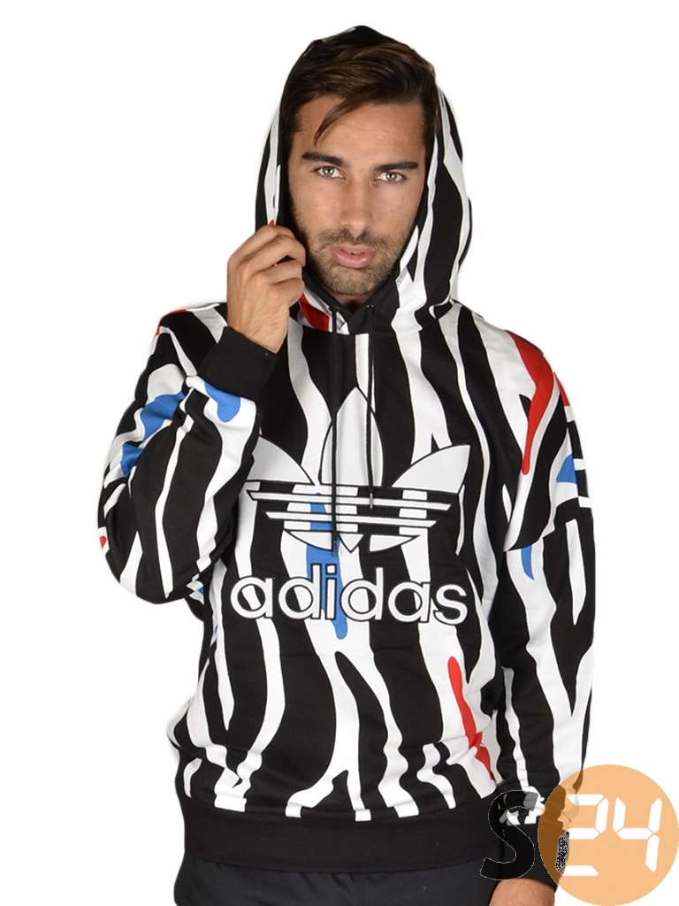 Adidas ORIGINALS zebra print oth hoody aop Belebújós pulóver AO2890