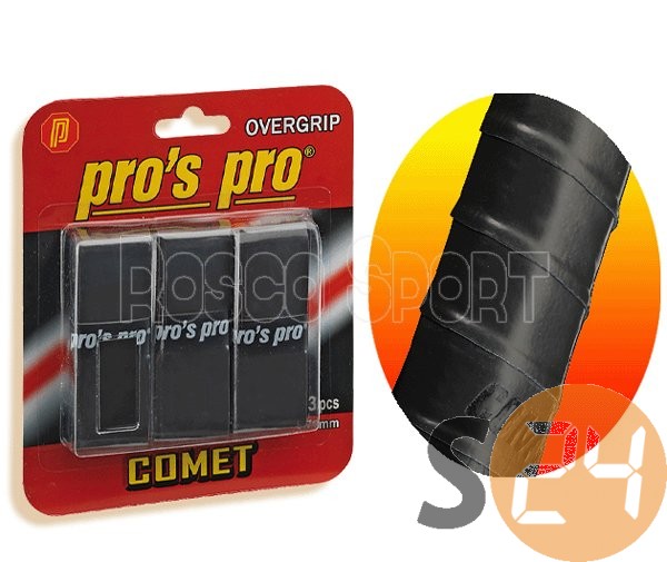 Pro's pro comet fedőgrip 3 db, fekete sc-5806