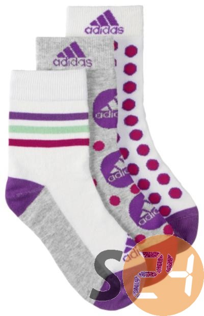 Adidas Zokni, Sportzokni T yg gra. 3pp G68578