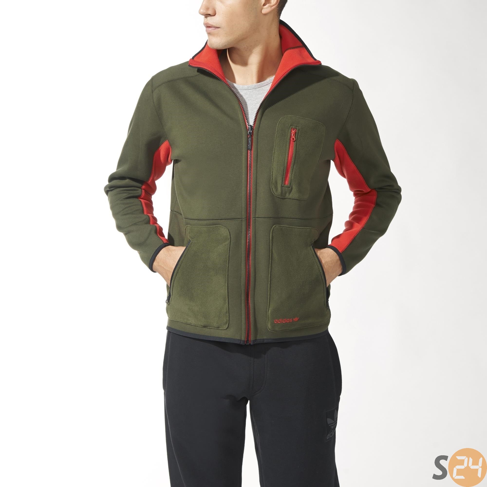 Adidas Zip pulóver Adv fleece rev M69496