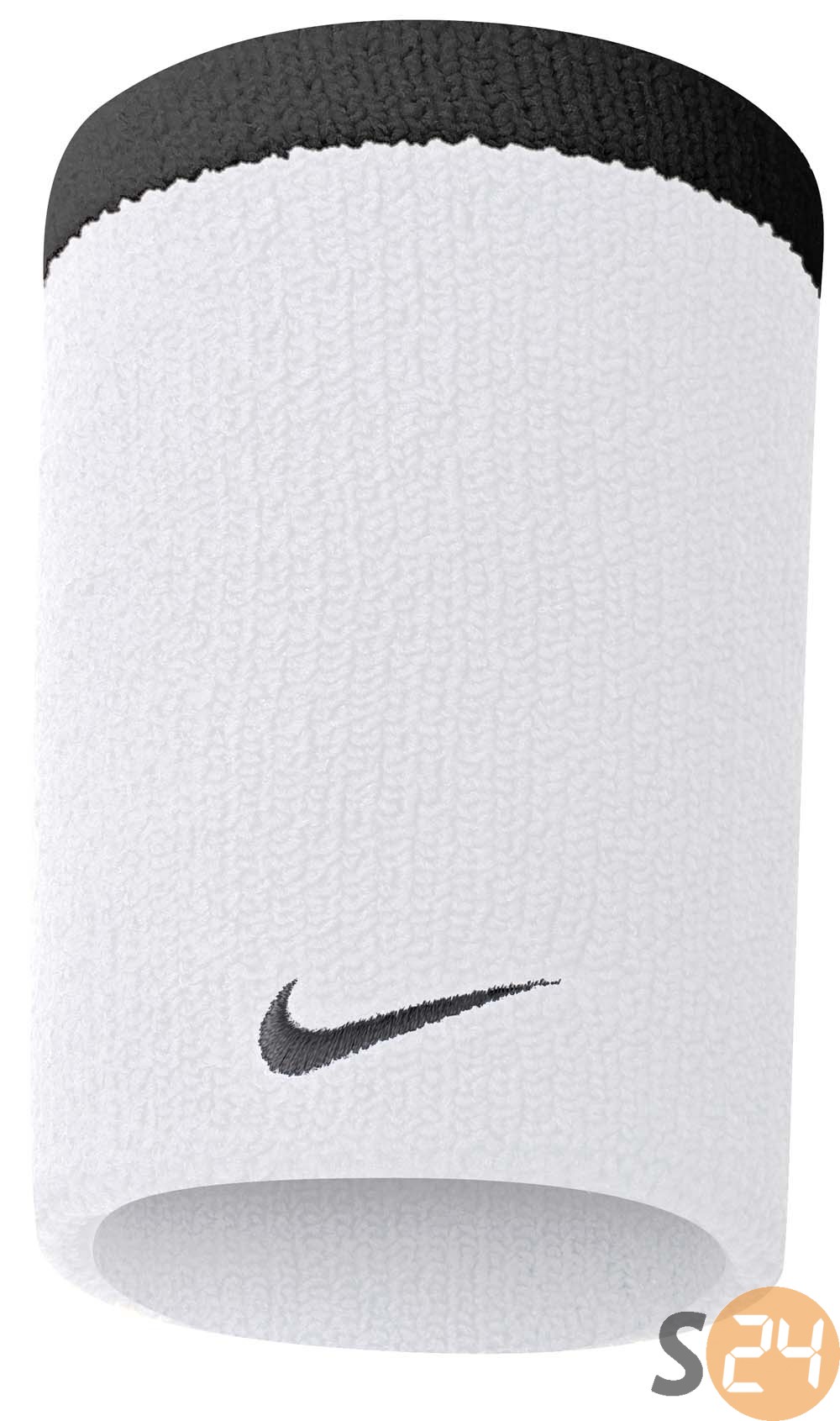 Nike eq Csuklópánt Nike premier doublewide wristbands white/black N.NN.01.101.OS