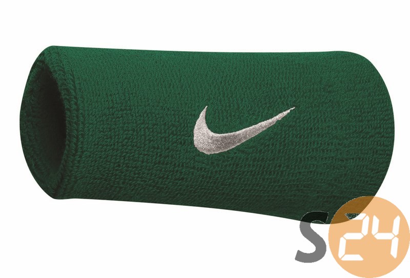Nike eq Csuklópánt Nike swoosh doublewide wristbands gorge green/white N.NN.05.319.OS
