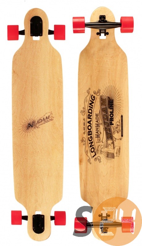 Nijdam wooden warrior longboard sc-19922