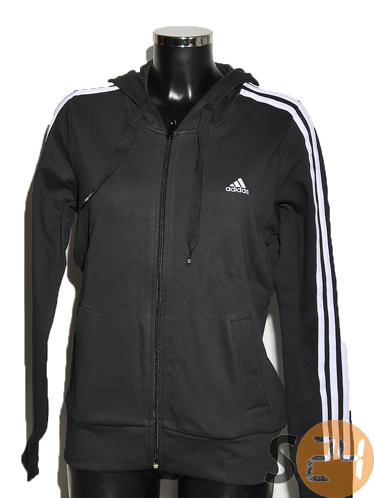 Adidas PERFORMANCE ess 3s hood jkt Végigzippes pulóver P43704