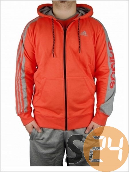Adidas Zip pulóver Lin 3s fz hood S18027