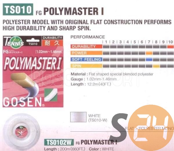 Spartan polymaster teniszhúr, 200 m sc-10617