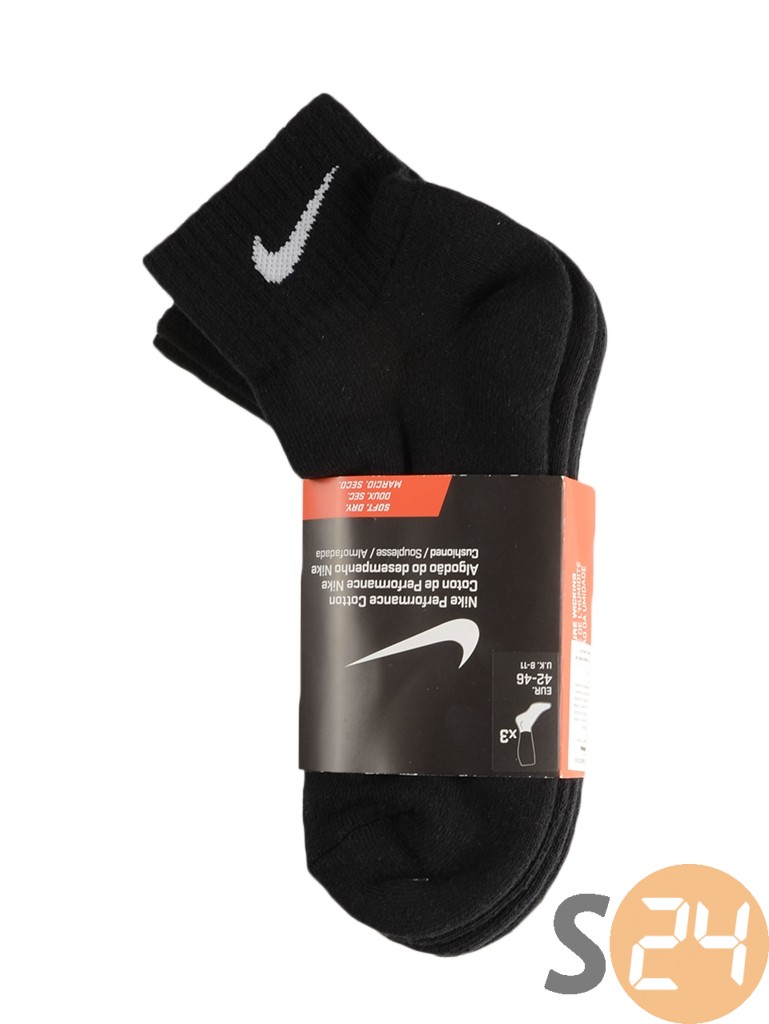 Nike cushion quarter 1pár Boka zokni SX4703-0001