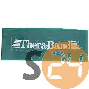 Thera-band loop gumiszalag hurok 20,5 cm, erős-zöld sc-10547