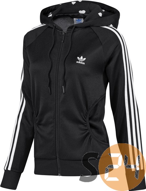 Adidas Zip pulóver G ziphood heart W64526