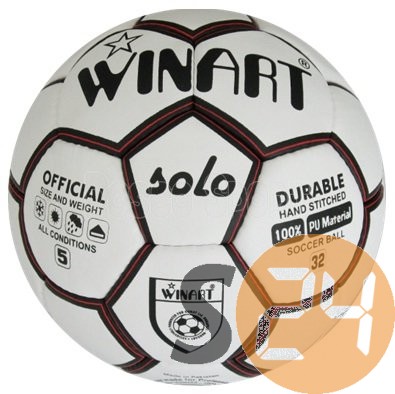 Winart solo focilabda, piros-fekete sc-7955