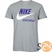 Nike Póló Big logo fleece crew td dk grey heather 332383-063