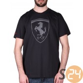 Puma ferrari big shield tee Rövid ujjú t shirt 570681-0001