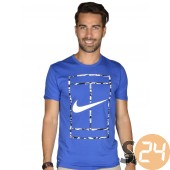 Nike court logo ss crew tee Rövid ujjú t shirt 688464-0480
