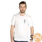 Nike nike roger federer v-neck Rövid ujjú t shirt 688576-0101