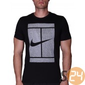 Nike nike court logo tee Rövid ujjú t shirt 777869-0010