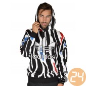 Adidas ORIGINALS zebra print oth hoody aop Belebújós pulóver AO2890